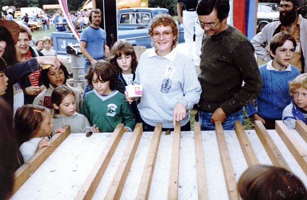 past slug race print